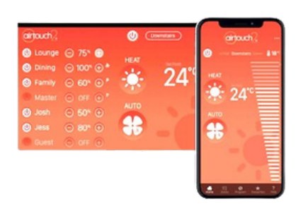 AirTouch 2+ zone controller